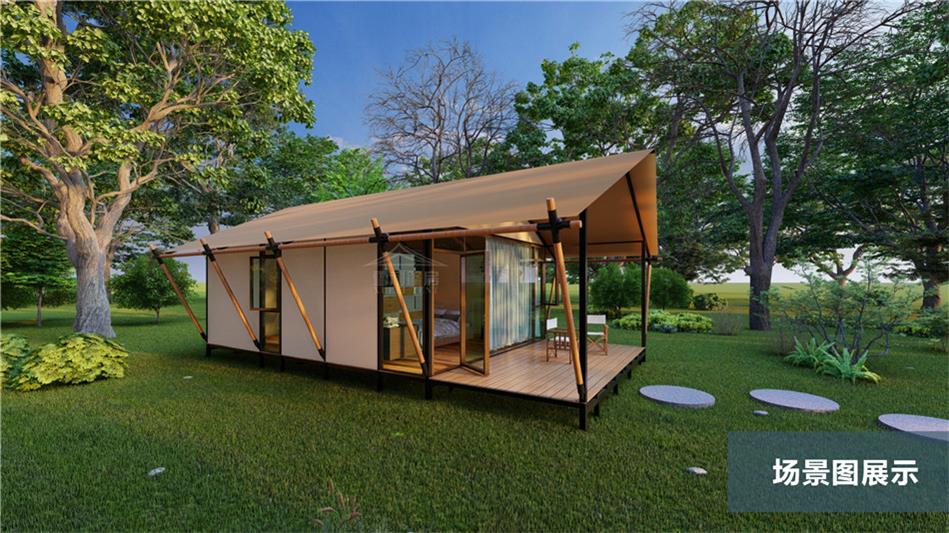 可变形结构诞生记：能随地形变化的智能户外酒店帐篷设计方案