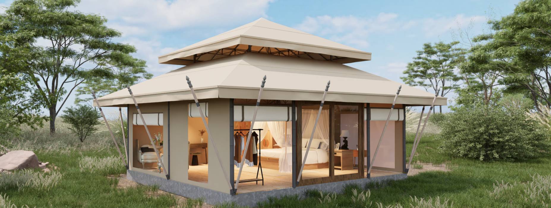 安宁区户外野奢帐篷